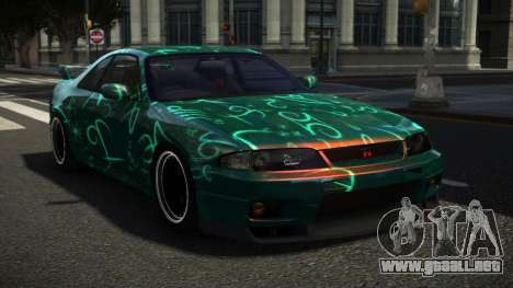 Nissan Skyline R33 G-Sports S9 para GTA 4