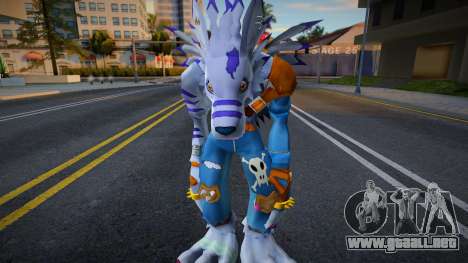 Weregarurumon para GTA San Andreas