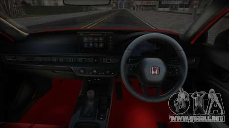 Honda Civic Oriel 2023 [Red] para GTA San Andreas