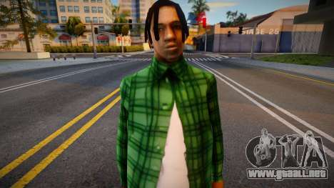 Fam2 Upscaled Ped para GTA San Andreas