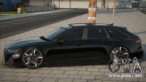 Audi RS6 C8 Universal para GTA San Andreas