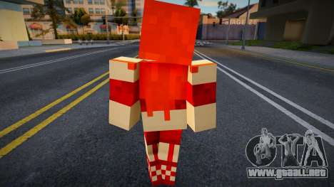 Vwfyst1 Minecraft Ped para GTA San Andreas