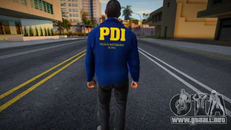 Policía de traje para GTA San Andreas