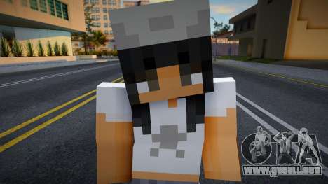 Vhfyst Minecraft Ped para GTA San Andreas