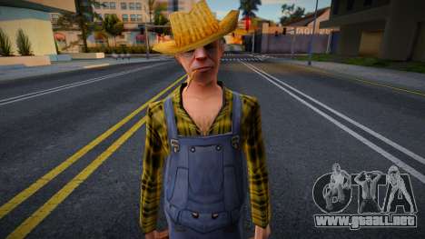 Cwmofr Upscaled Ped para GTA San Andreas