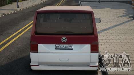 Volkswagen Multivan Belka para GTA San Andreas