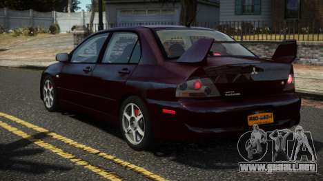 Mitsubishi Lancer Evo 8 ST V1.1 para GTA 4