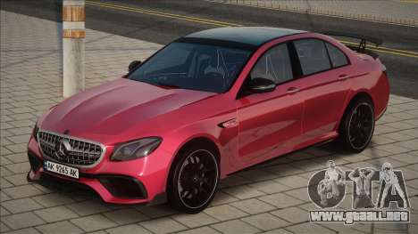 Mercedes-Benz W212 E63 AMG Ukr para GTA San Andreas