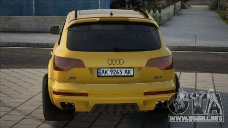Audi Q7 [UKR Plate] para GTA San Andreas