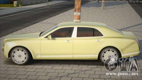 Bentley Mulsanne [Evil] para GTA San Andreas