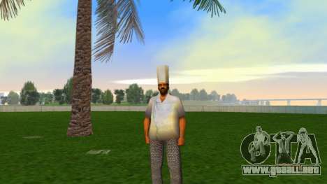 Chef Upscaled Ped para GTA Vice City