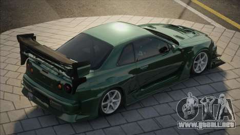 Nissan Skyline R34 [Res] para GTA San Andreas