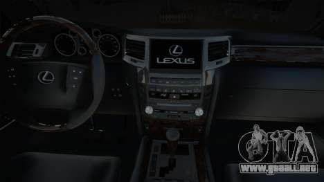 Lexus Lx570 2013 para GTA San Andreas