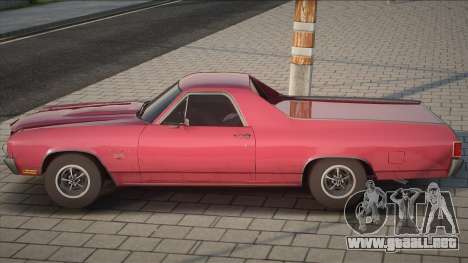 Chevrolet EL Camino SS 1970 [Pickup] para GTA San Andreas