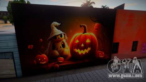 Mural Halloween para GTA San Andreas