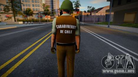 Policía uniformado 5 para GTA San Andreas