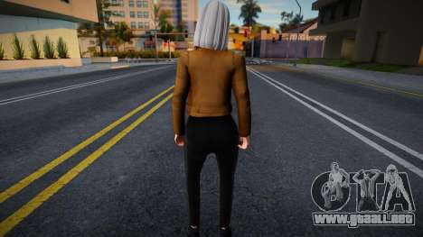 New Blonde girl skin para GTA San Andreas
