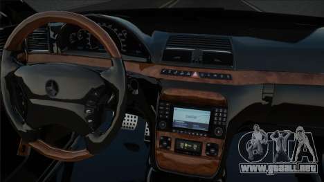 Mercedes-Benz W220 S600 Ukr Plate para GTA San Andreas