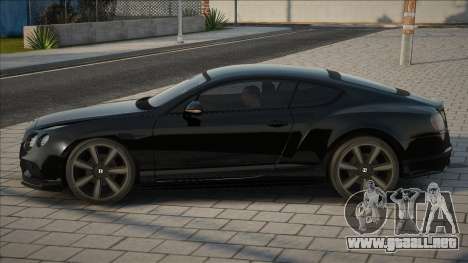 Bentley Continental Black para GTA San Andreas