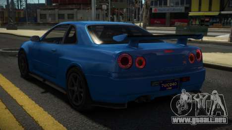 Nissan Skyline R34 L-Tune V1.2 para GTA 4