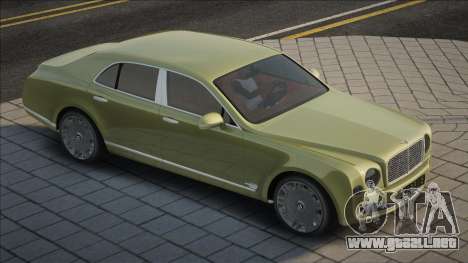 Bentley Mulsanne [Evil] para GTA San Andreas