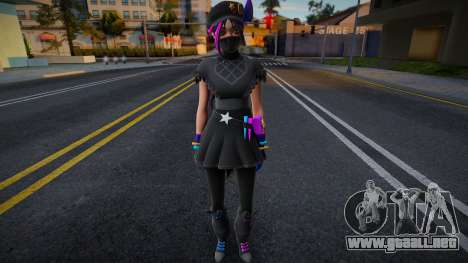 Helsie Cazadora Fornite Skin para GTA San Andreas