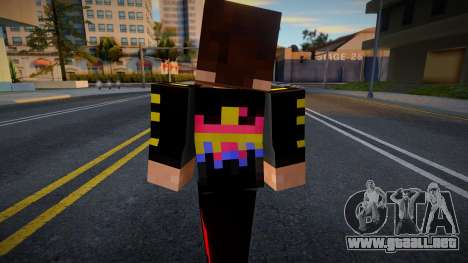 Vhmyelv Minecraft Ped para GTA San Andreas