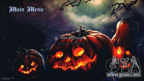 Halloween Menu para GTA San Andreas