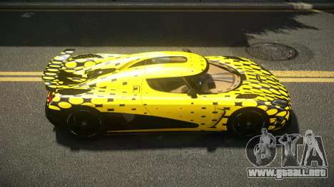 Koenigsegg Agera G-Sports S10 para GTA 4