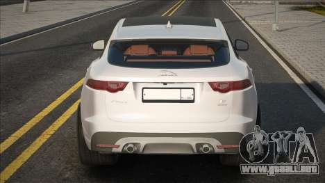 Jaguar F-Pace [White] para GTA San Andreas