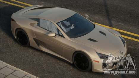 Lexus LFA [CCD] para GTA San Andreas