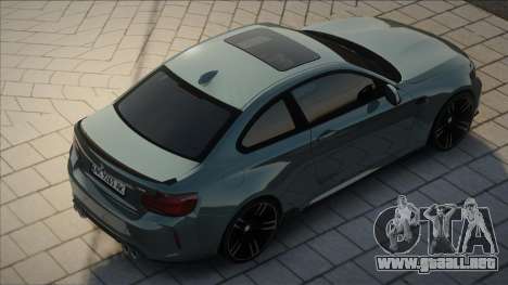 BMW M2 CS Ukr Plate para GTA San Andreas