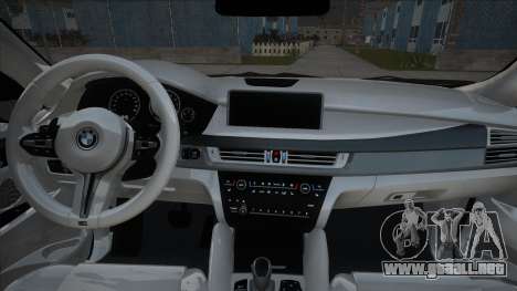 BMW X6M New Plate para GTA San Andreas