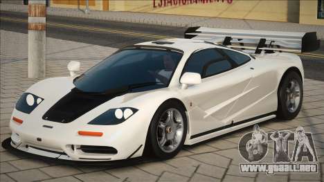 Mclaren F1 White para GTA San Andreas