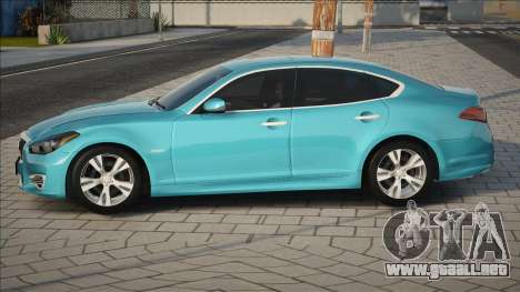 Infiniti Q70 [Blue] para GTA San Andreas