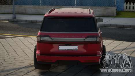 Lincoln Navigator 2019 [Red] para GTA San Andreas