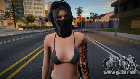 Skin Random 499 Fem para GTA San Andreas