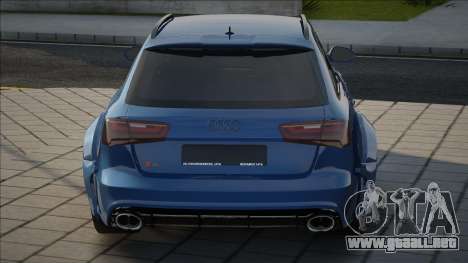 Audi RS6 Avant [Resursi] para GTA San Andreas