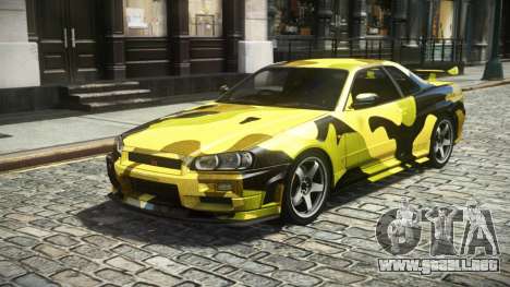 Nissan Skyline R34 E-Limited S1 para GTA 4