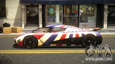 Koenigsegg Agera G-Sports S12 para GTA 4