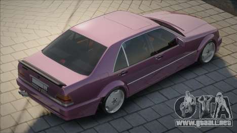 Mercedes-Benz W140 Tun [Pink] para GTA San Andreas