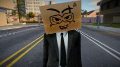 Fivem Cardboard Head para GTA San Andreas