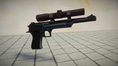 Long Muzzle Desert Eagle (Meryl Gun) - MGS4 v1 para GTA San Andreas