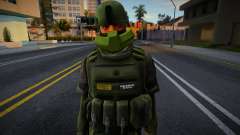 Policía uniformado 7 para GTA San Andreas