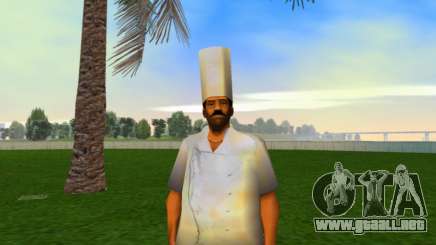 Chef Upscaled Ped para GTA Vice City