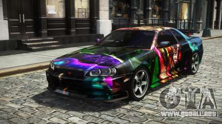 Nissan Skyline R34 E-Limited S7 para GTA 4