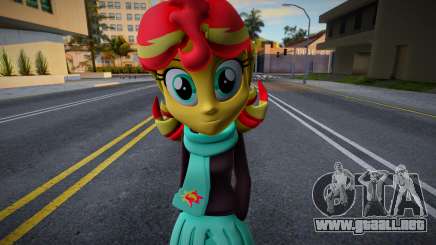 Sunset Shimmer New Custom - MLP para GTA San Andreas