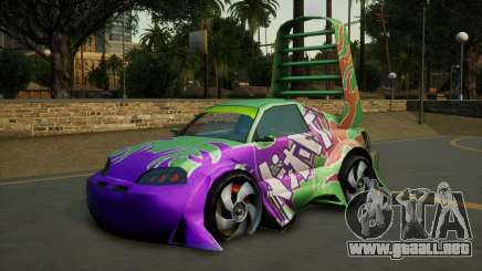 WINGO from Cars The Video Game para GTA San Andreas Definitive Edition