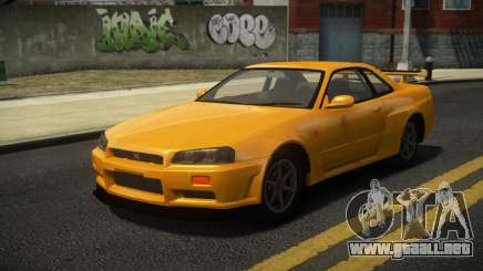 Nissan Skyline R34 SC-L para GTA 4