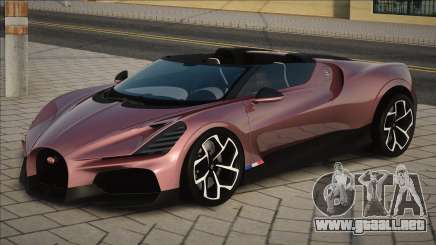 Bugatti Mistral 2023 UKR para GTA San Andreas